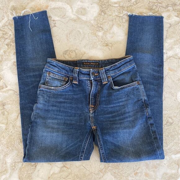 Nudie Jeans Skinny Lin Navy Friday Blues - Picture 4 of 16